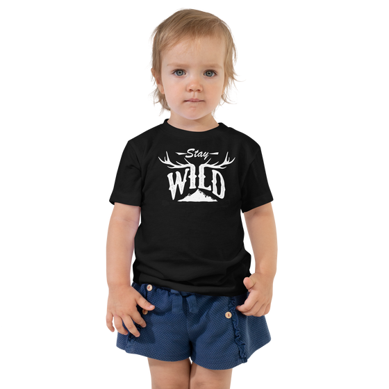 Toddler Stay Wild Kids T, Unisex, 2T - 5T