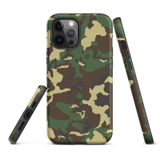 Camo phone case for iphone from River to Ridge Clothing brand