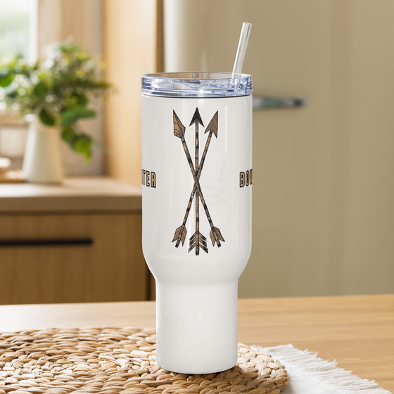 Bowhunter, Archery Stainless Steel Travel Mug, 25 or 40oz