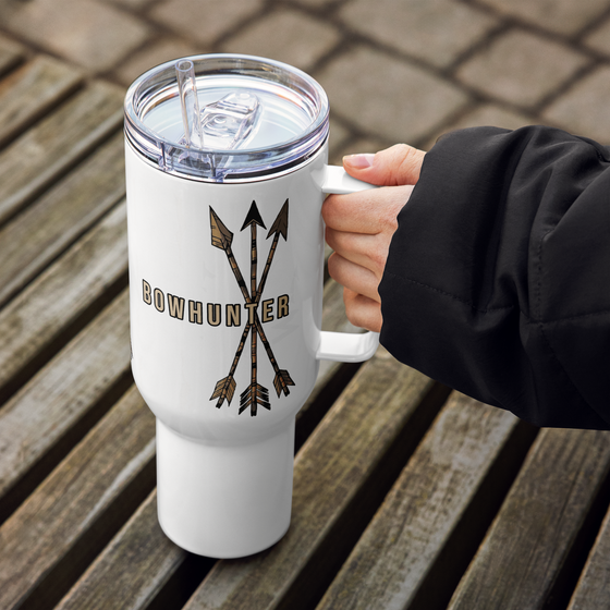 Bowhunter, Archery Stainless Steel Travel Mug, 25 or 40oz