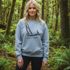 Shed Hunting, Miles = Piles Women's 100% Cotton Sweatshirt