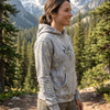 Women's Elk Logo Deadwood Camo Heavyweight Hoodie