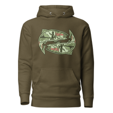  Lady Angler Hoodie, Olive