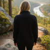 Premium 1/4 Zip Fleece Unisex Sweatshirt, River to Ridge Logo on Sleeve