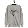 SALE 20% Off + FREE Shipping, Elk Sweatshirt, Unisex Size Medium