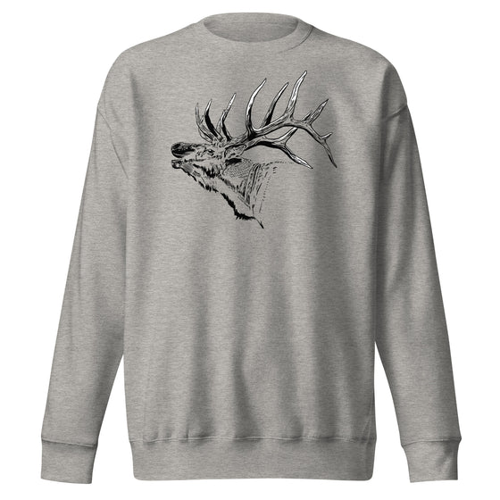 SALE 20% Off + FREE Shipping, Elk Sweatshirt, Unisex Size Medium