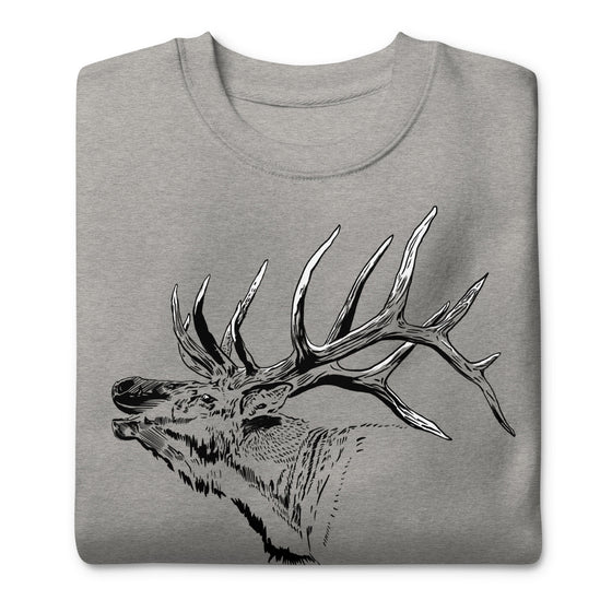 SALE 20% Off + FREE Shipping, Elk Sweatshirt, Unisex Size Medium