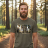 Men's Christian Outdoors Praise His Name from the River to the Ridge T