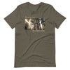 Praise His Name, Women's Christian Camo Cross T-Shirt