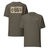 Women's Stay Wild Archery Back Print T, Ox Blood, Army or Brown