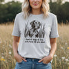 Women's Good Ol' Dogs & God Christian GSP Hunting Dog Shirt