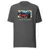 Product mockup of a River to Ridge Jeep Offroad Lifestyle T shirt