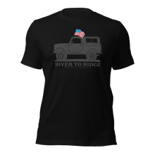  Offroad USA Men's Patriotic T-Shirt, Black