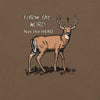 Follow the WORD Not the Herd, Unisex Christian Deer T