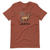 Follow the WORD Not the Herd, Unisex Christian Deer T
