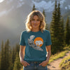 Mountain Goat Women's T-Shirt, Heather Teal