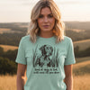 Women's Good Ol' Dogs & God Christian GSP Hunting Dog Shirt