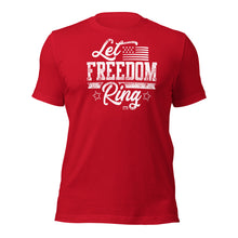  mens form in a let freedom ring red t shirt 2A, from River to Ridge Brand