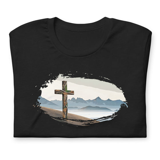 Men's Christian Outdoorsman Camo Cross T