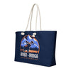 Product mockup River to ridge moose logo tote bag