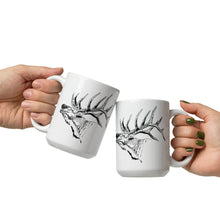  Bundle Discount, Set of 2 Elk Logo Large 15oz Coffee Mugs