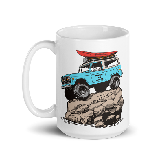 Coffee Mug, Large 15oz, Offroad Classics Logo