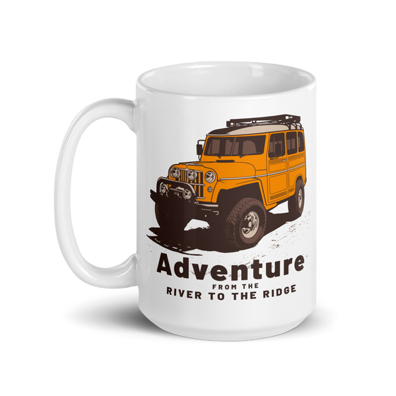 Coffee Mug, Large 15oz, Adventure Offroad