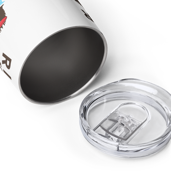 Backcountry Taxi, Double Wall Insulated Wine Tumbler w/ Lid, Alaska Bush Plane