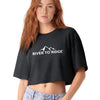 Women’s River to Ridge Vintage Wash Cropped T 100% Cotton