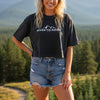 Women’s River to Ridge Vintage Wash Cropped T 100% Cotton