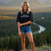Women’s River to Ridge Vintage Wash Cropped T 100% Cotton