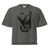Hooked On the Outdoors Boxy T, Charcoal or Ivory