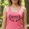River to Ridge Antler Logo Women’s Racerback Tank