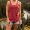 Turkey Tracks Tank Top, 3 Colors