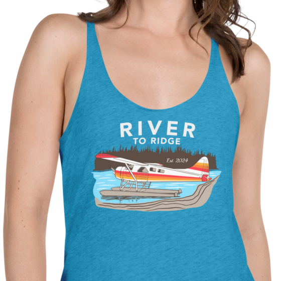 Backcountry Taxi Alaska Bush Plane Tank, Black or Turquoise