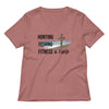 Product mockup from River to Ridge Brand Hunting Fishing Fitness and Faith T shirt