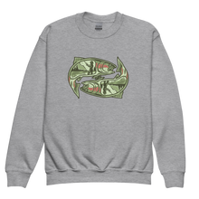  Youth Girls Trout Fishing Sweatshirt